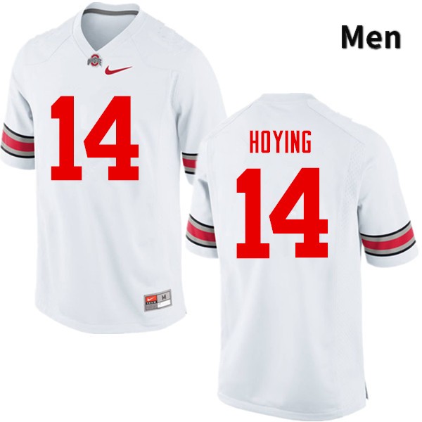 Ohio State Buckeyes Bobby Hoying Men's #14 White Game Stitched College Football Jersey